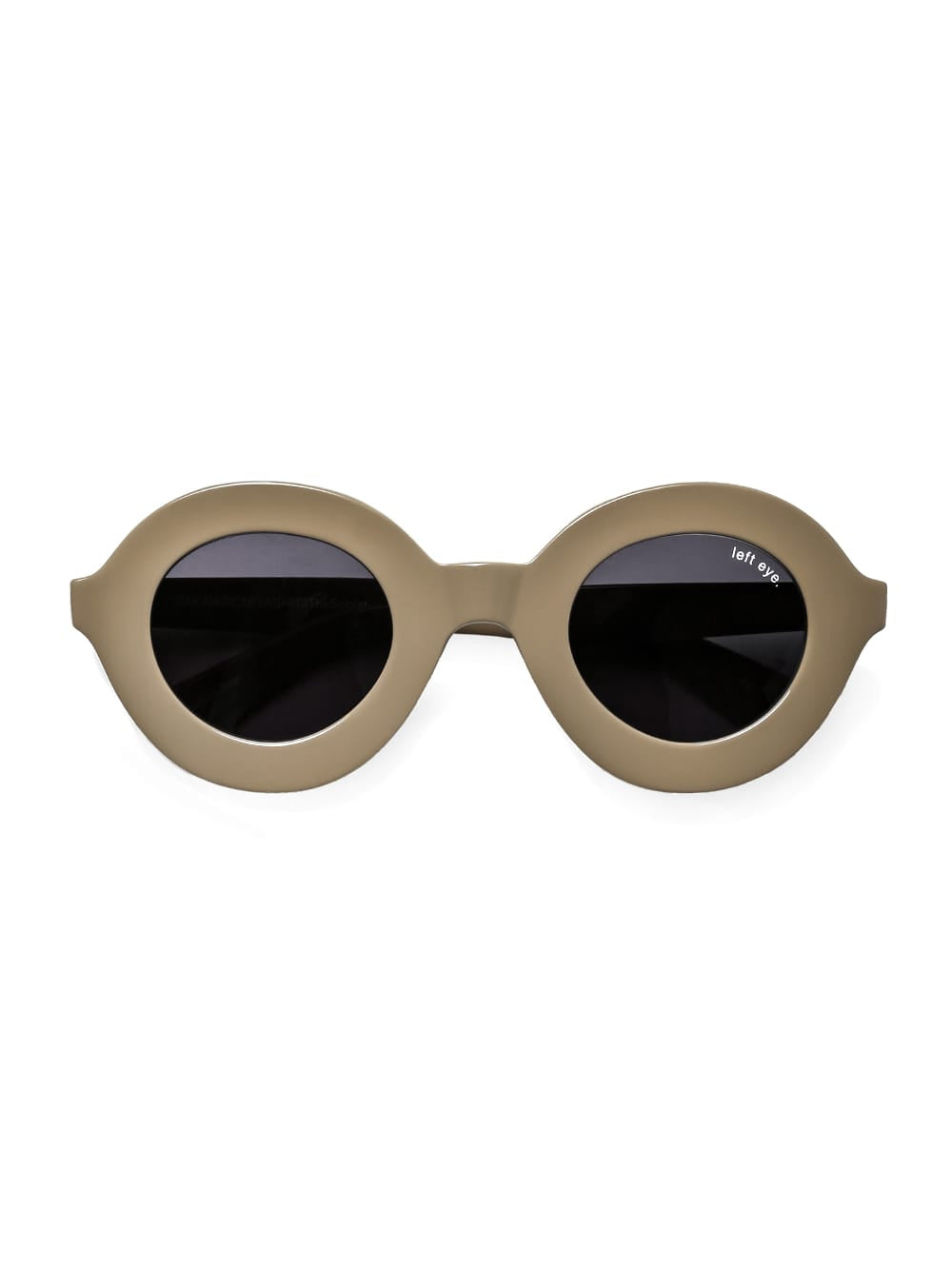 round shape sunglasses.