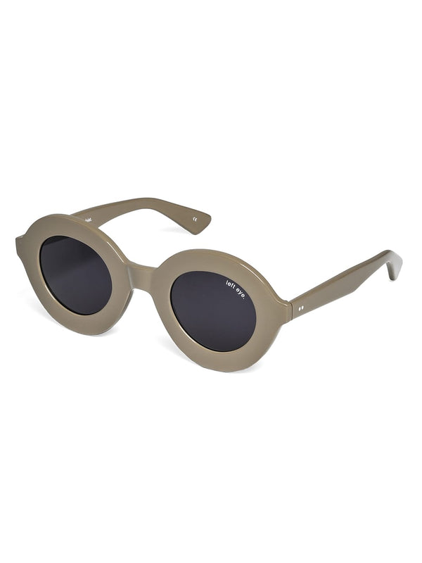 round shape sunglasses.
