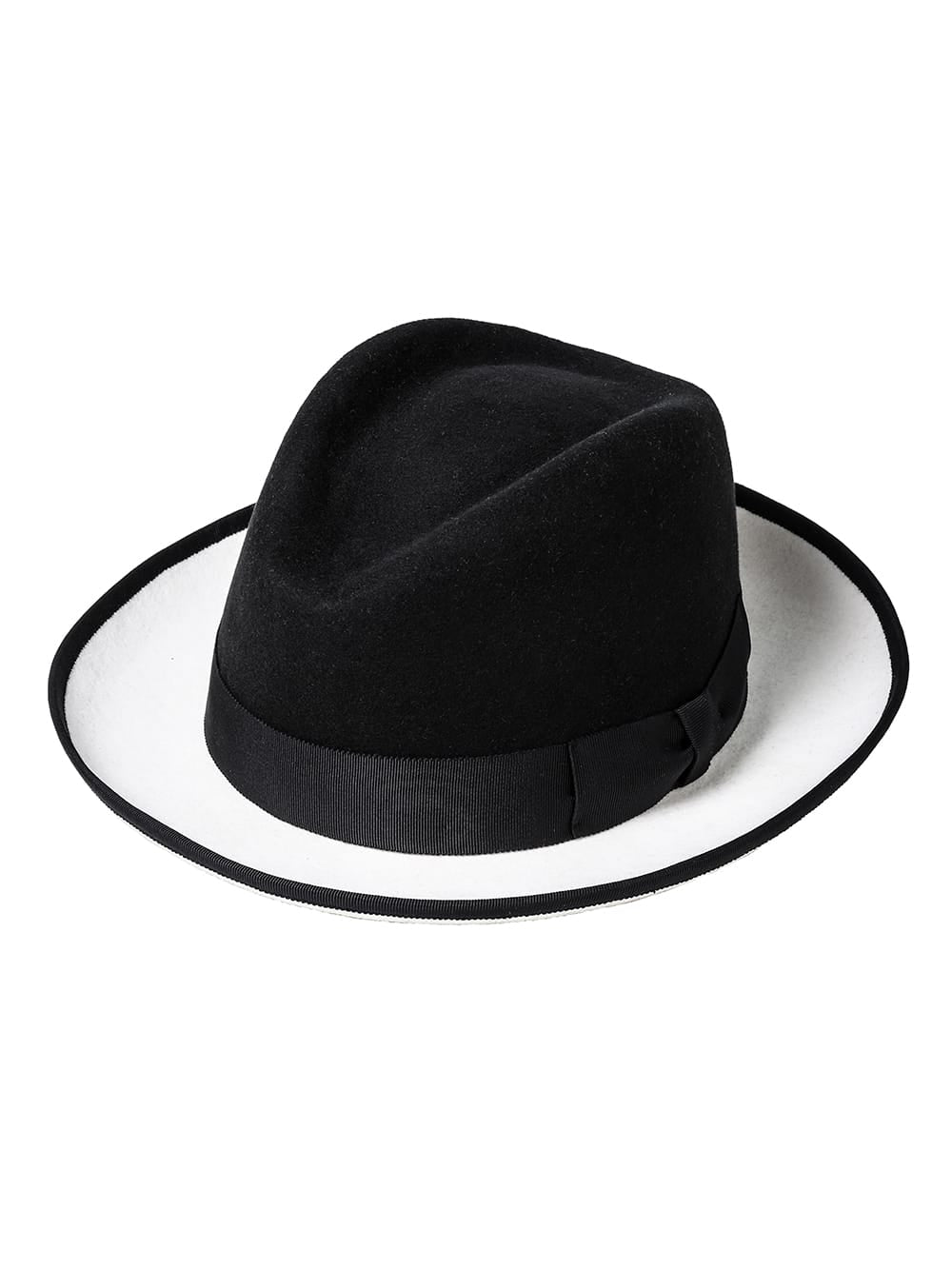two-tone nobled hat.