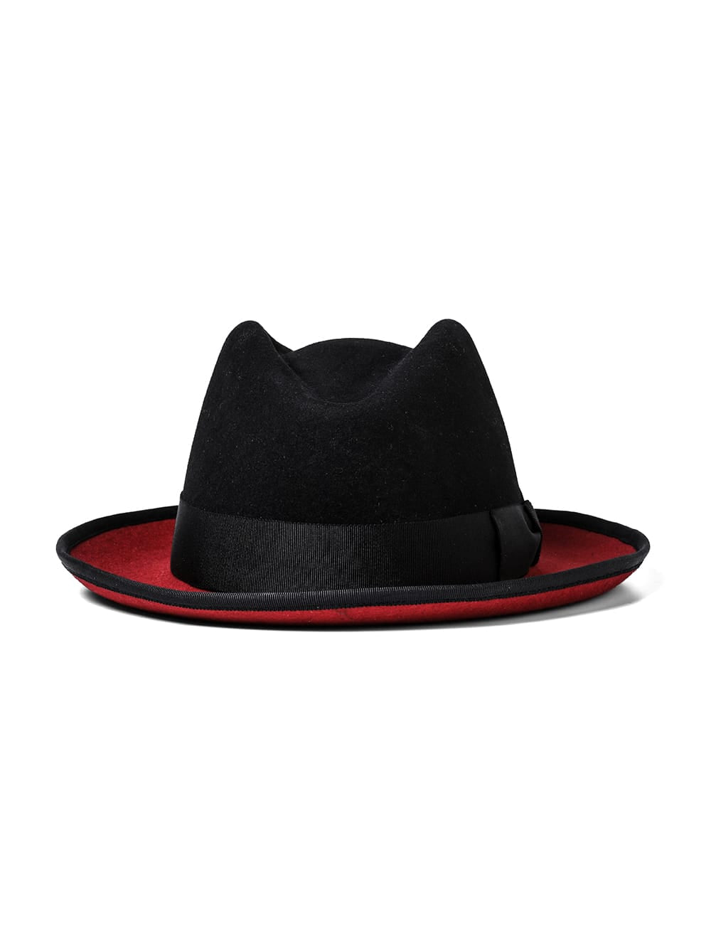 two-tone nobled hat.