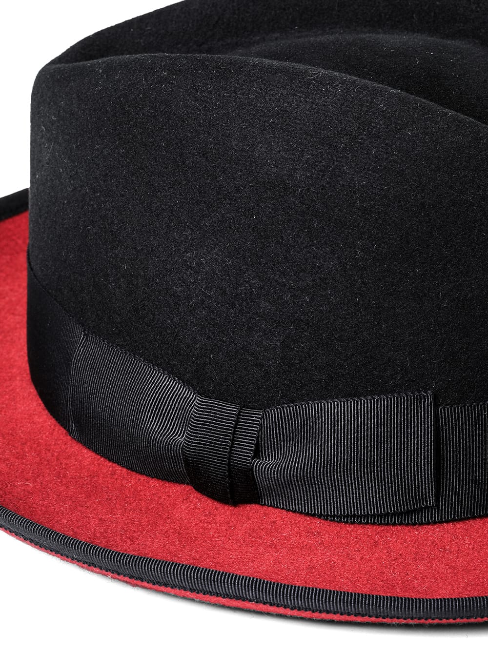 two-tone nobled hat.