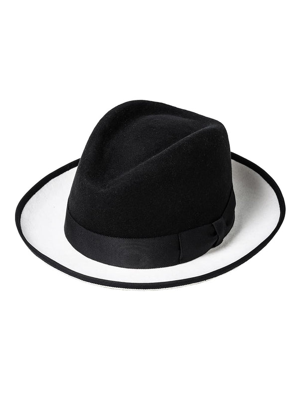 two-tone nobled hat.