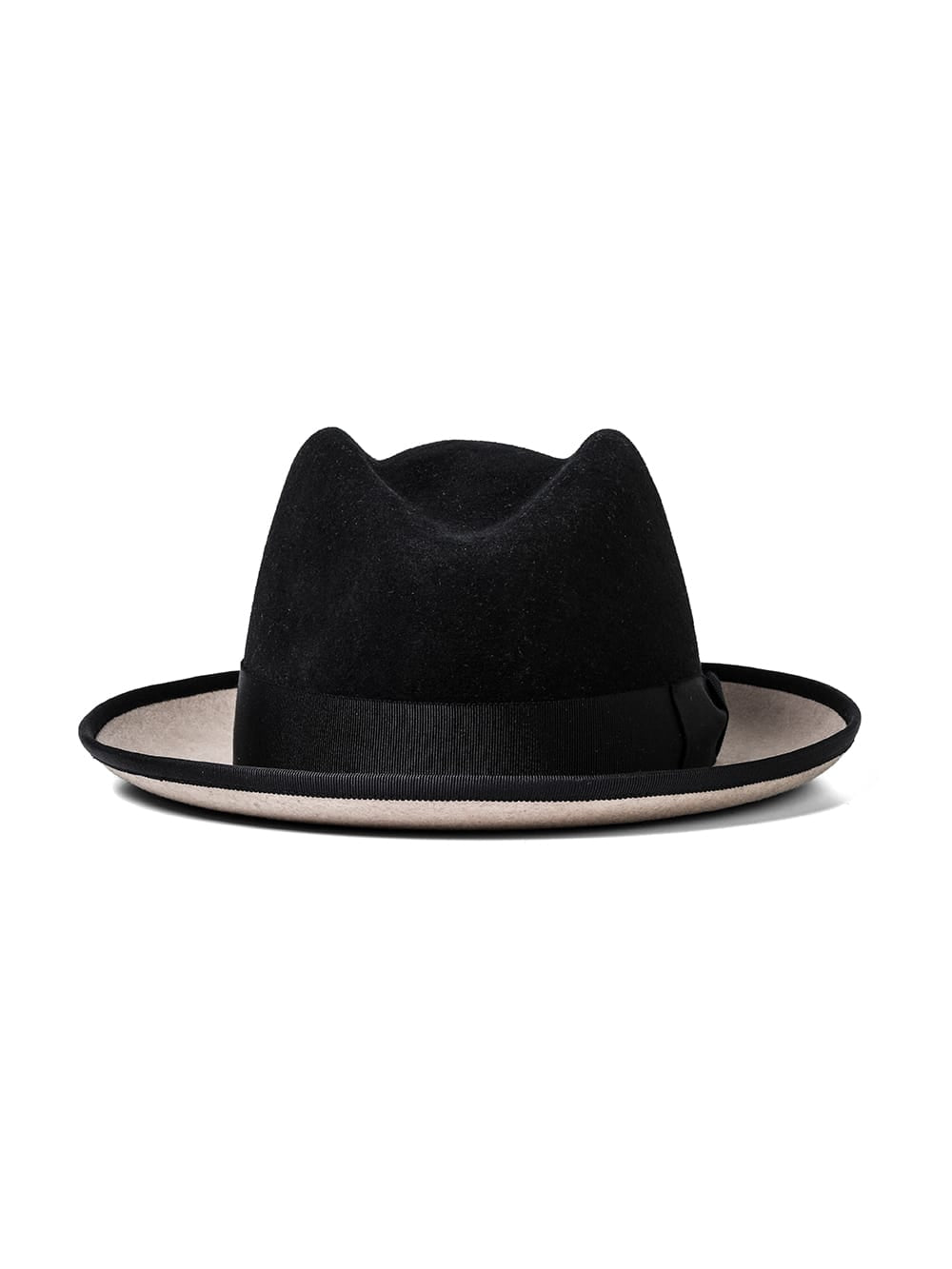 two-tone nobled hat.