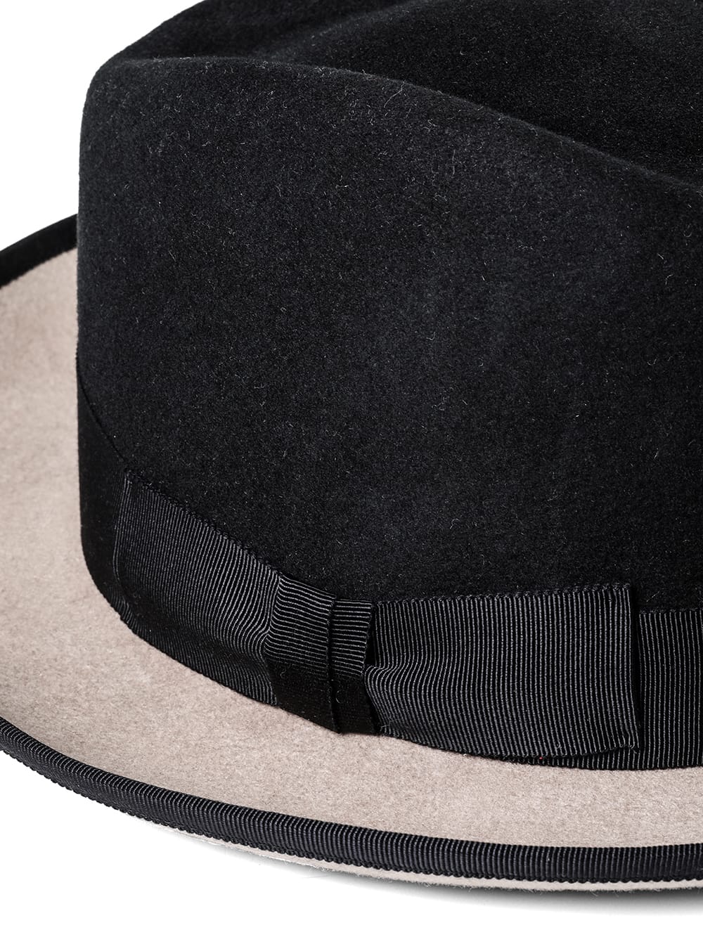 two-tone nobled hat.