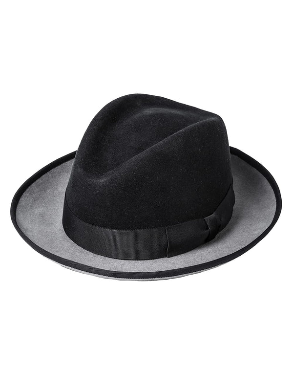 two-tone nobled hat.