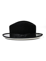 TAKAHIROMIYASHITA The Soloist/ハット TAKAHIROMIYASHITATheSoloist. nobled hat./velvet ribbon.・black - tity