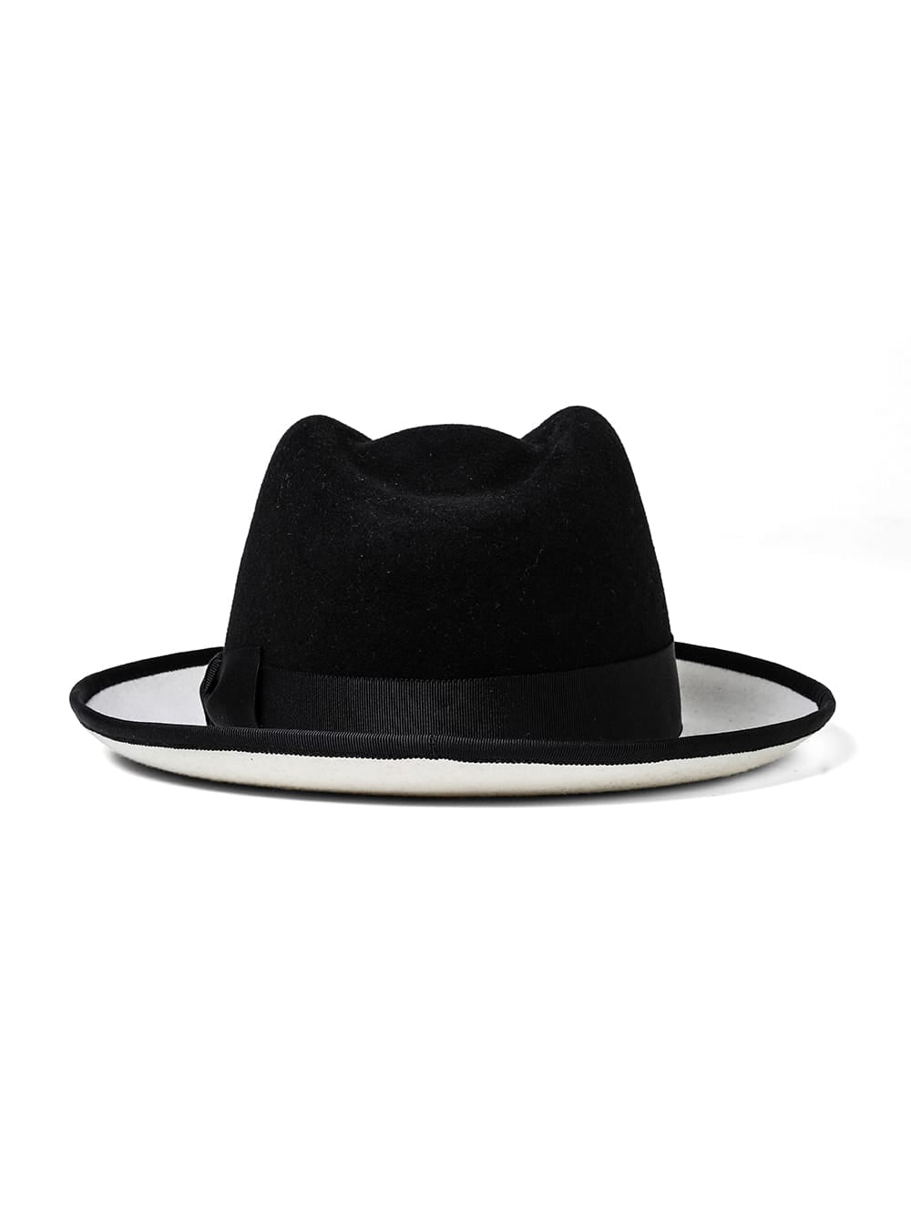 two-tone nobled hat.