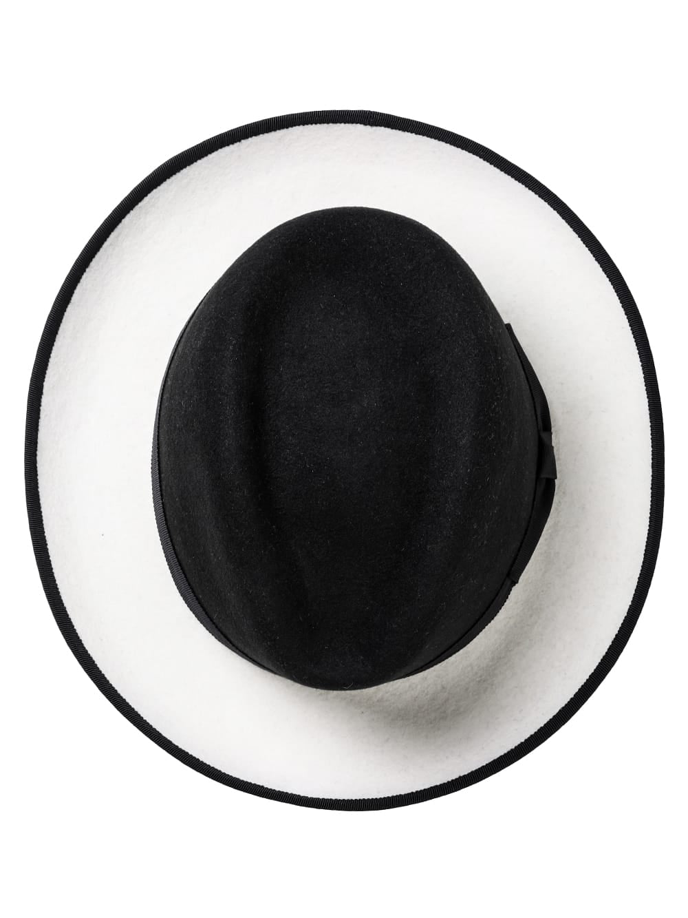 two-tone nobled hat.