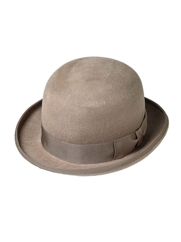 bowler hat.