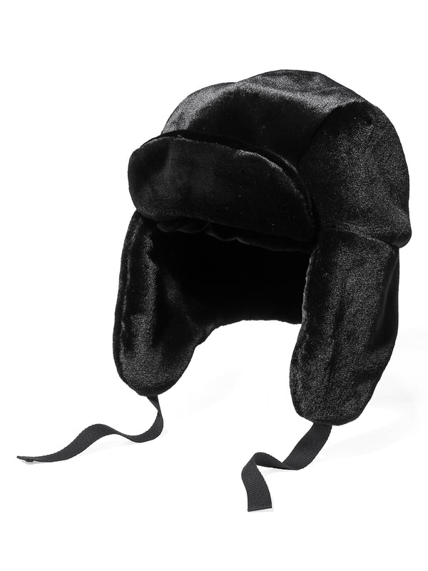 bomber hat.(faux fur)