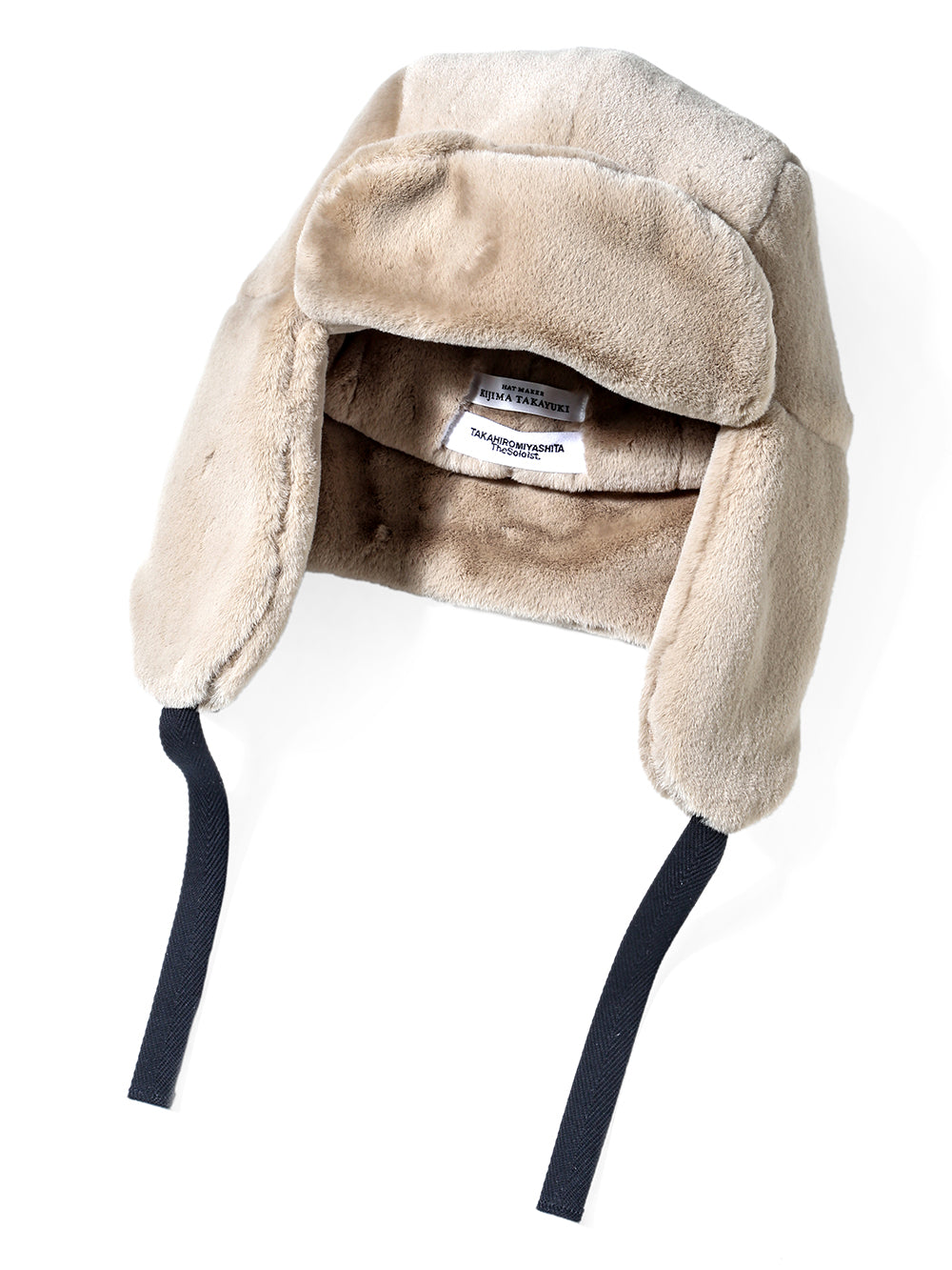 bomber hat.(faux fur)