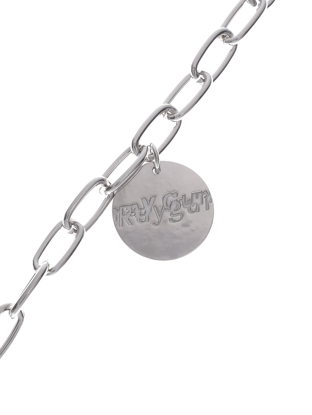 gradation cube chain necklace 10./w charm