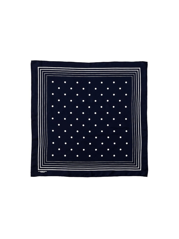silk twill bandana scarf