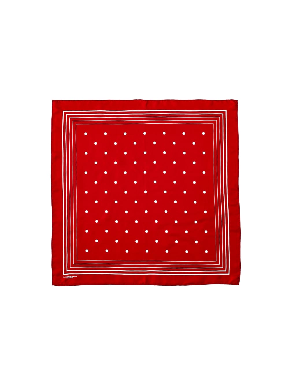 silk twill bandana scarf
