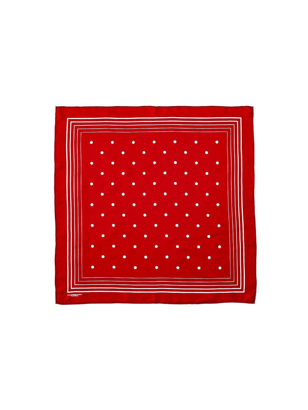 silk twill bandana scarf