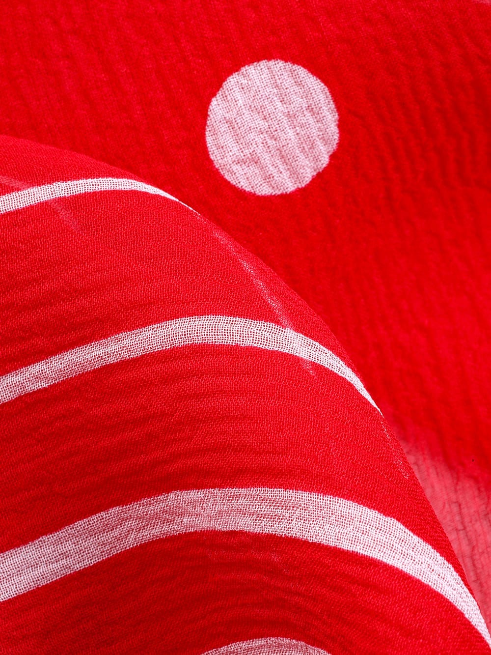 silk crape bandana scarf