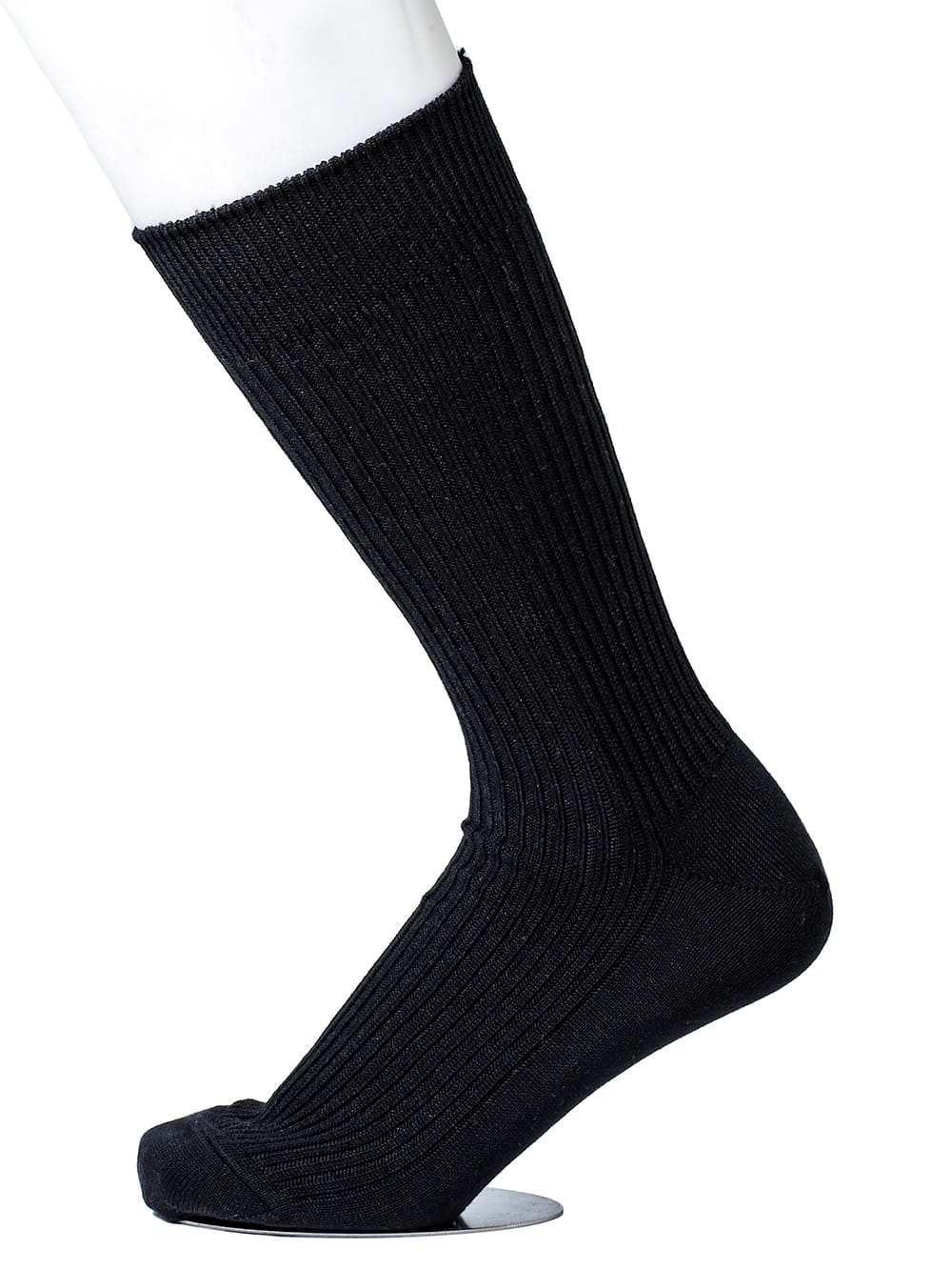 middle rib stitch socks 