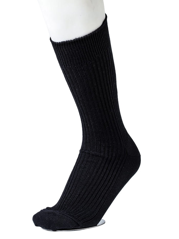 middle rib stitch socks 
