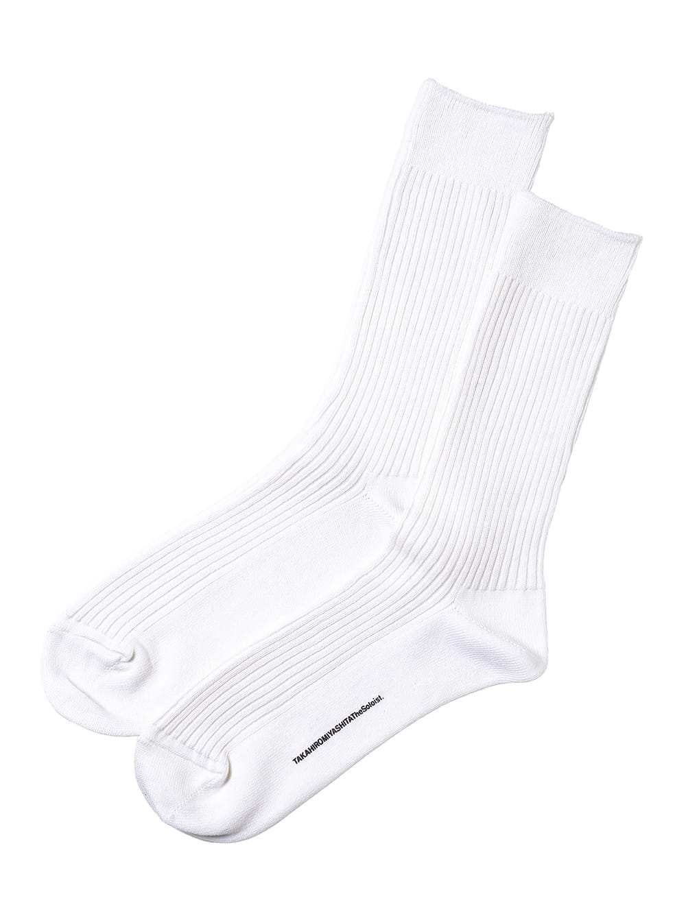middle rib stitch socks 