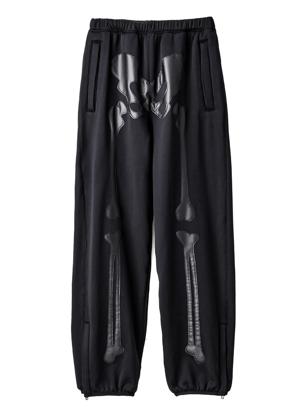 sbp.0006AW24-black x black bone トラックパンツ Days Of Our Youth