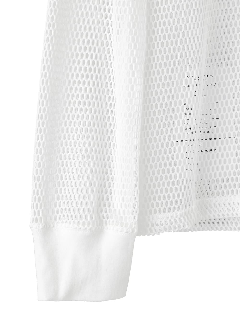 turtleneckmesh shirt