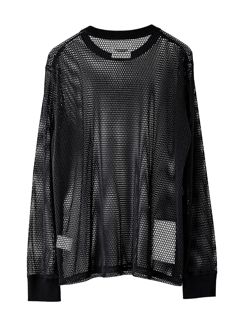 crew neck mesh shirt