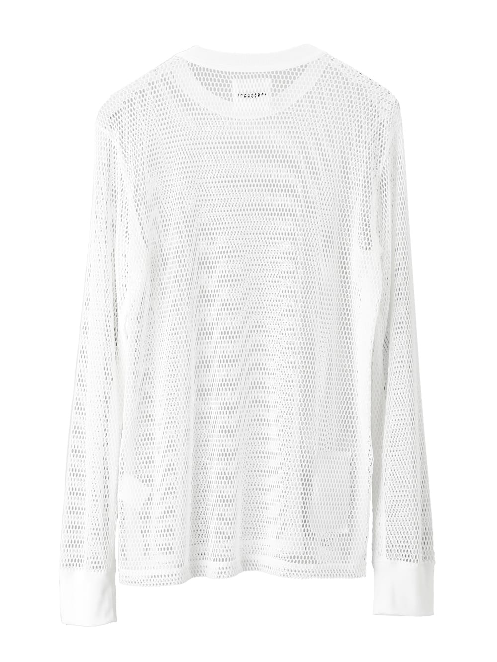 crew neck mesh shirt