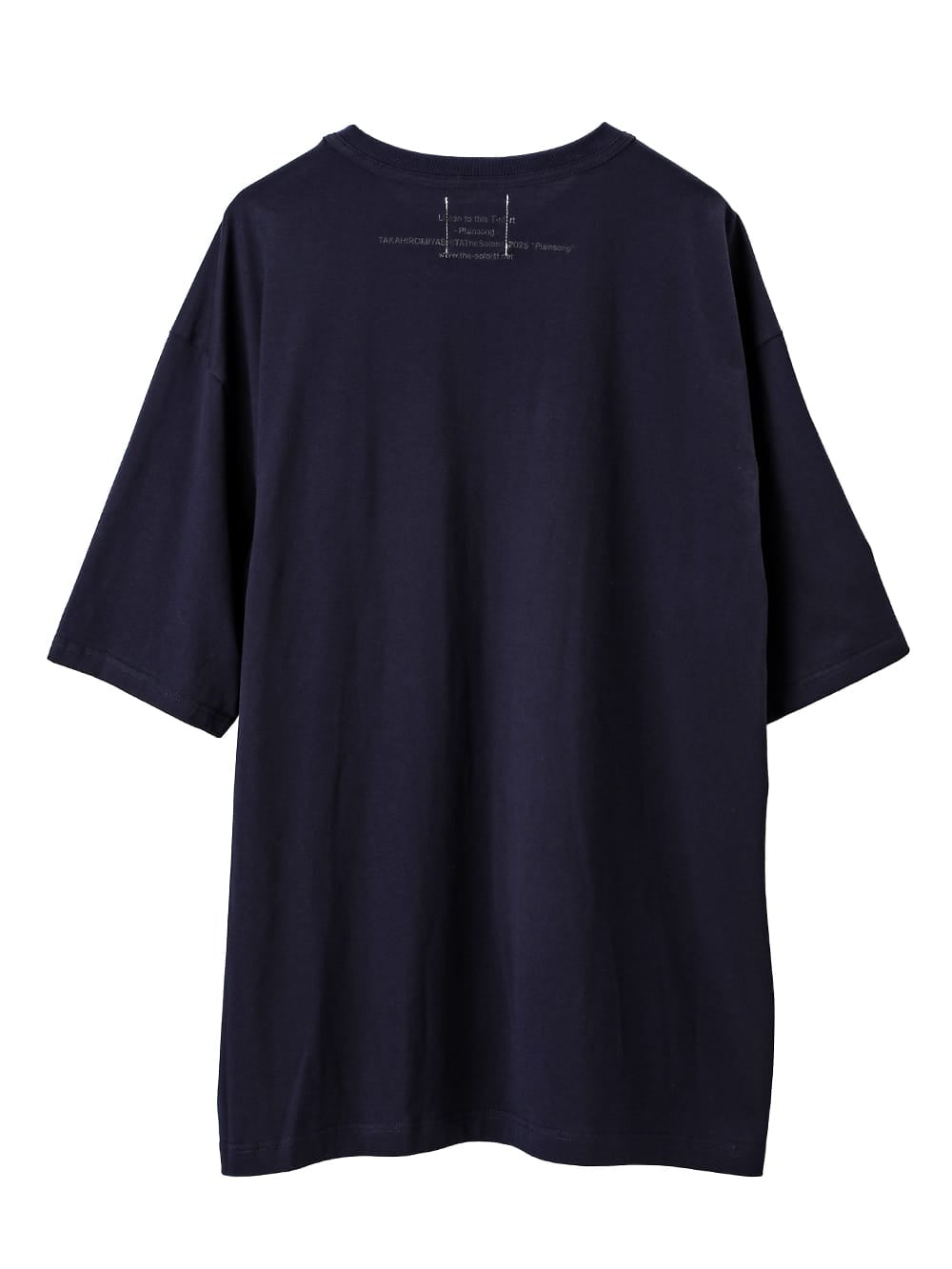 oversized s/s tee.(plainsong)