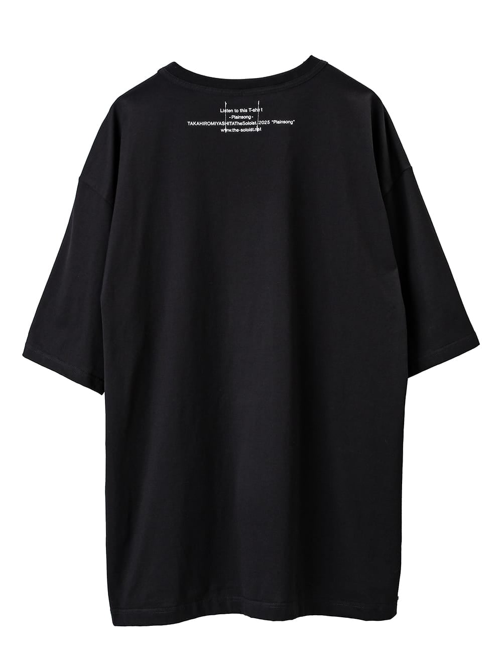 oversized s/s tee.(plainsong)