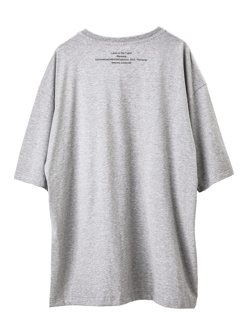 oversized s/s tee.(plainsong)