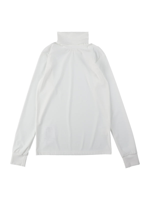 Turtleneck swim shirt