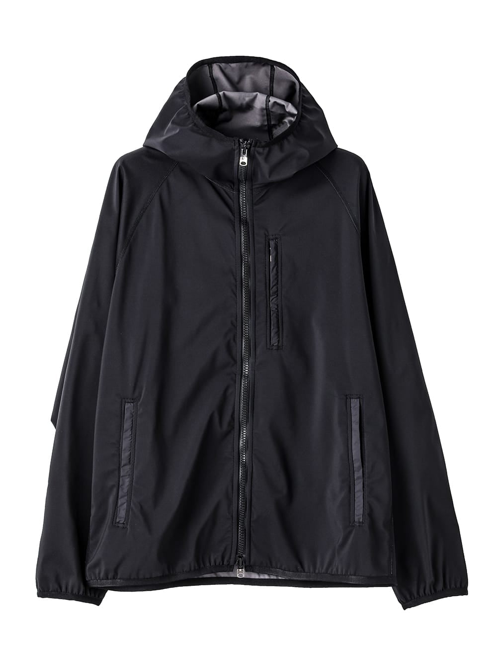 zip up hoodie.