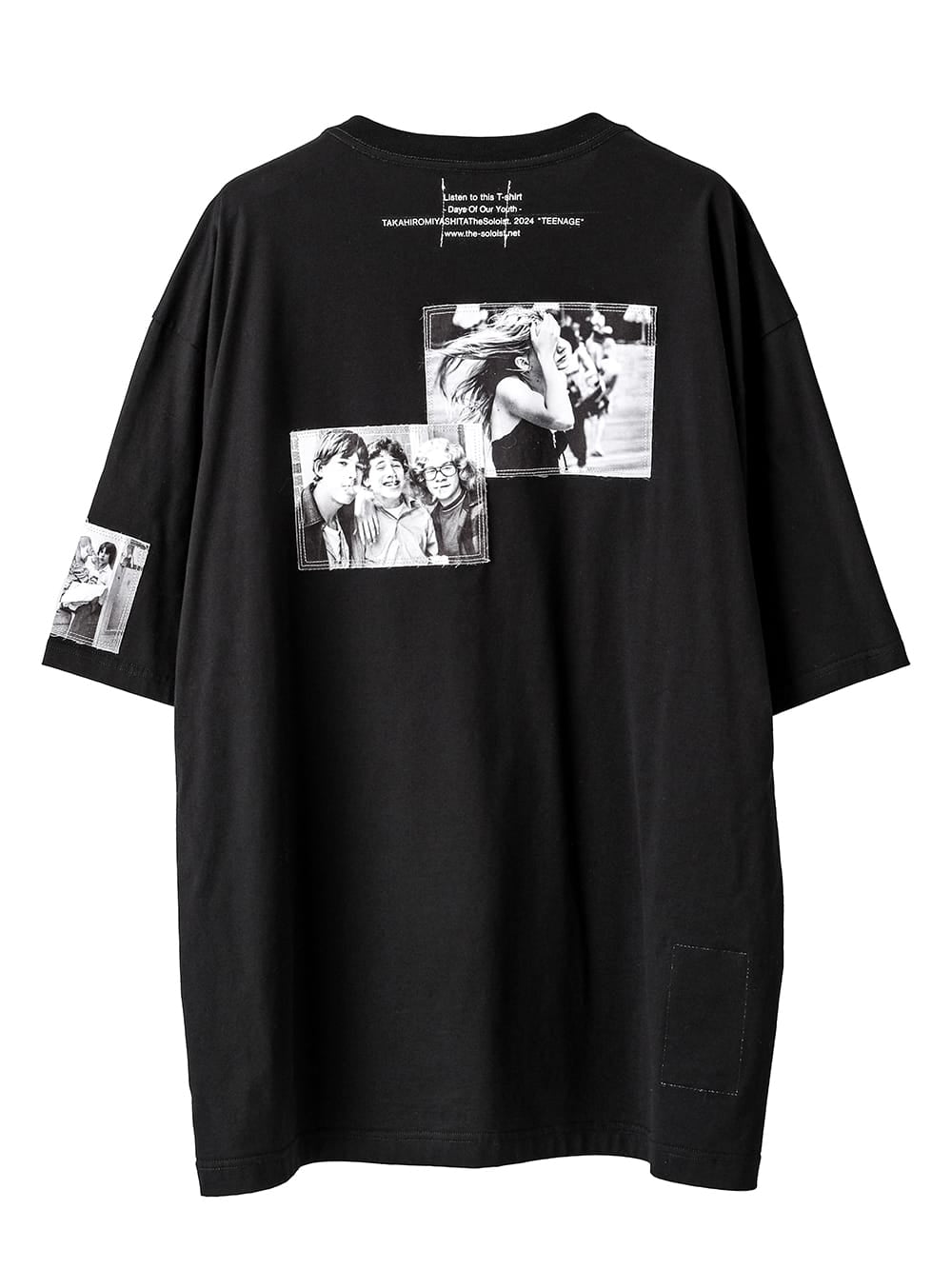 oversized s/s tee.