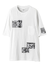 ビアズリー展 ステューディオ第5巻第30号 Tシャツ Mサイズ ホワイト sc.0009AW24-white オーバーサイズドショートスリーブTシャツ