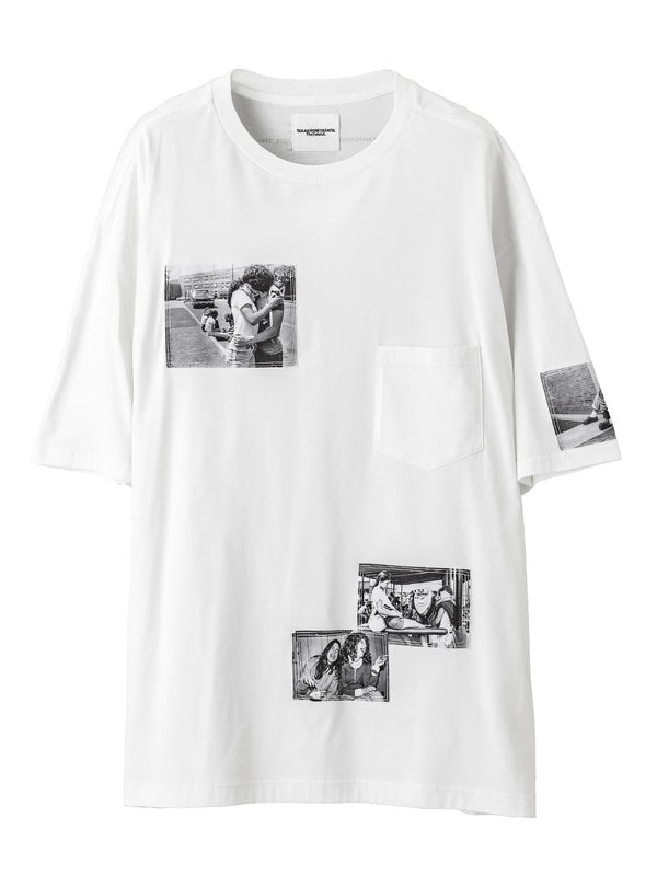 oversized s/s tee.