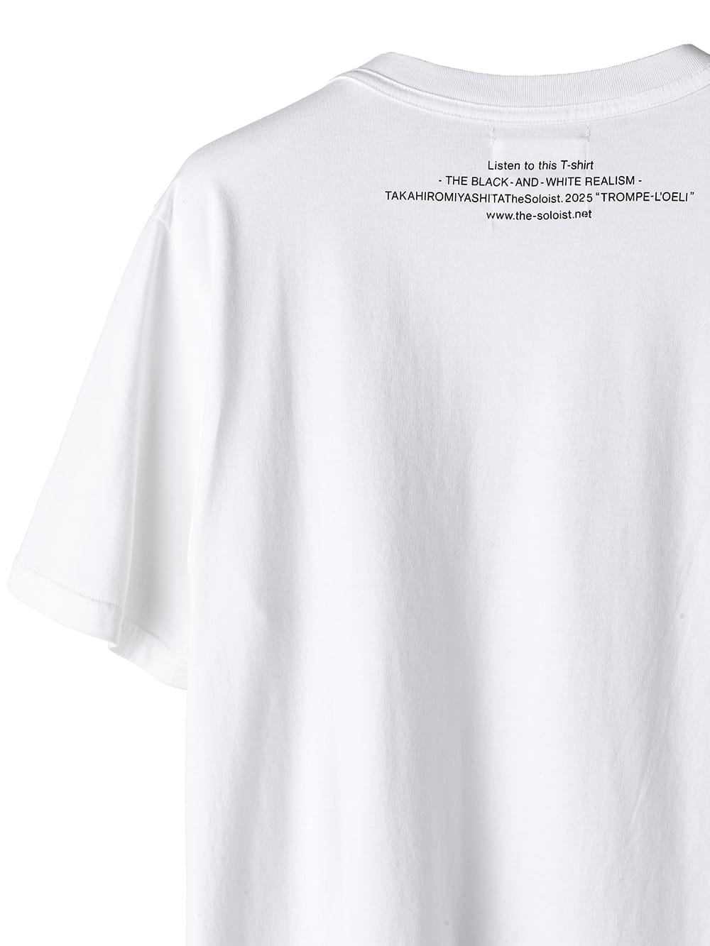 trompe l'oeil tuxedo S/S T-shirt 