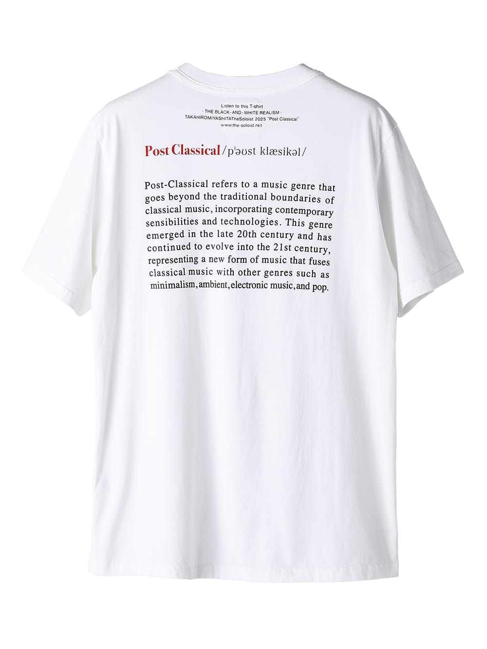 post classical S/S T-shirt 