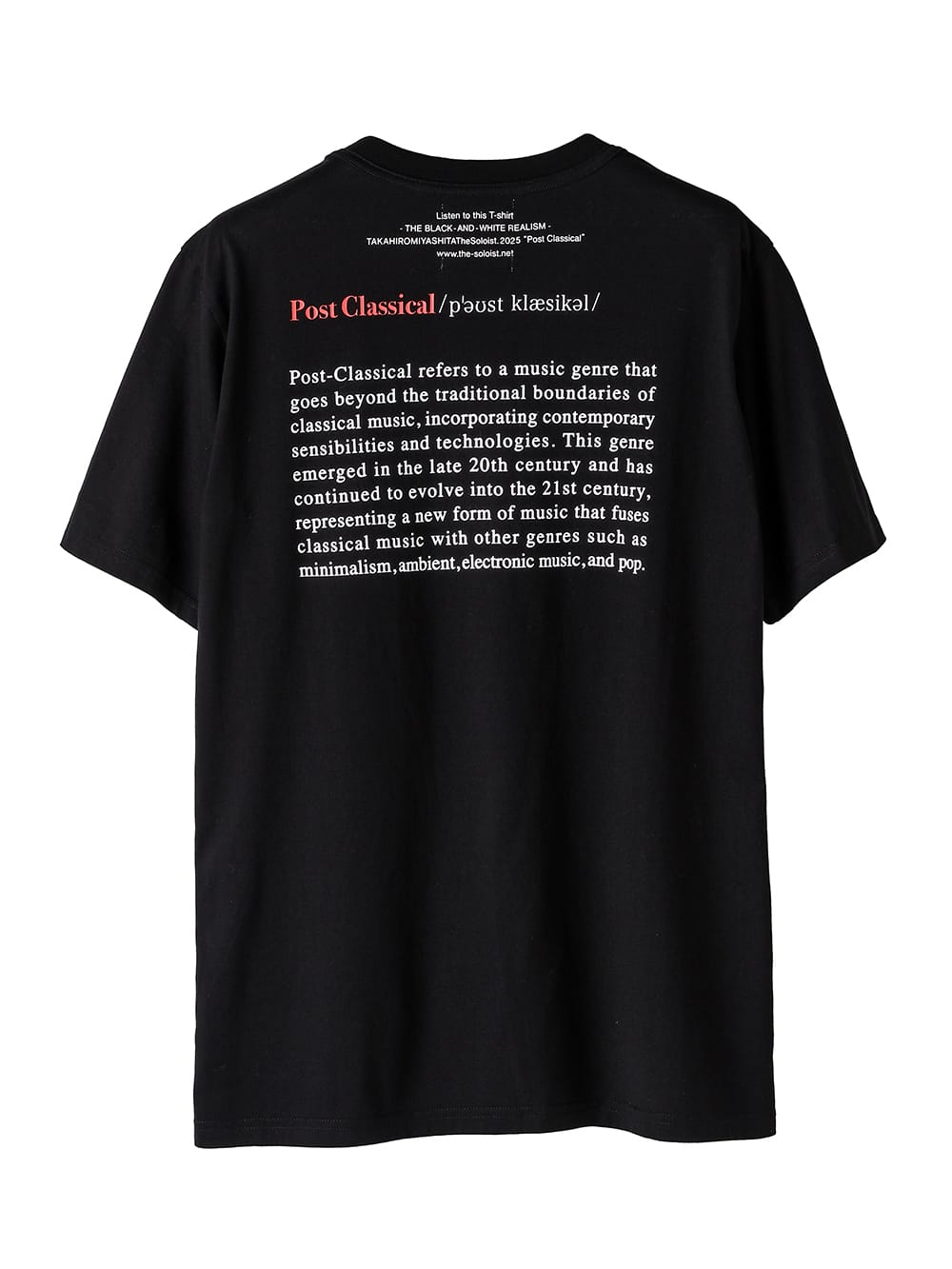 post classical S/S T-shirt 