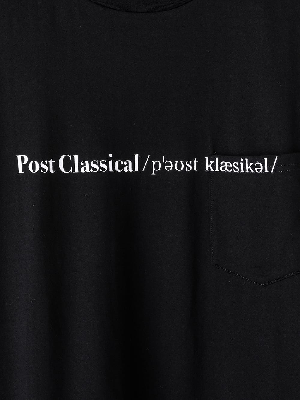 post classical S/S T-shirt 