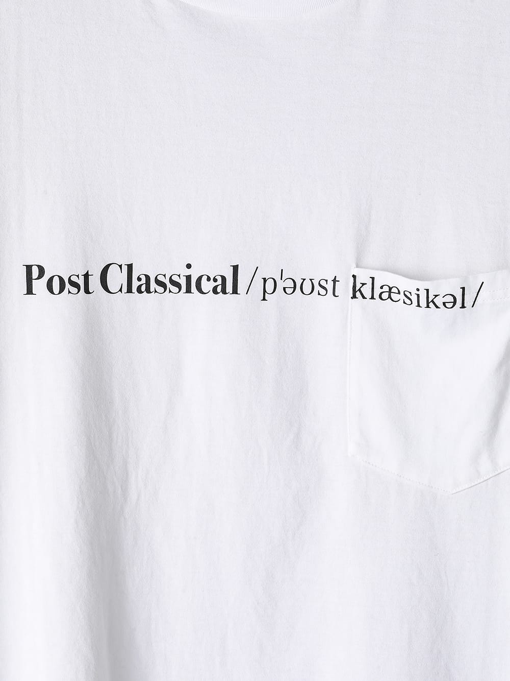 post classical S/S T-shirt 