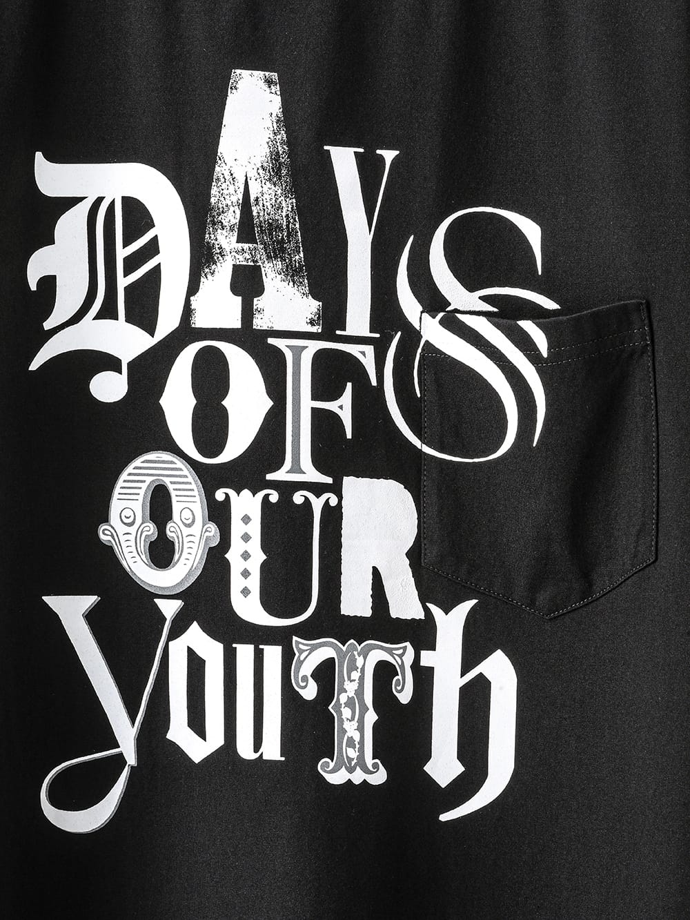 s/s tee.(days of our youth grey)