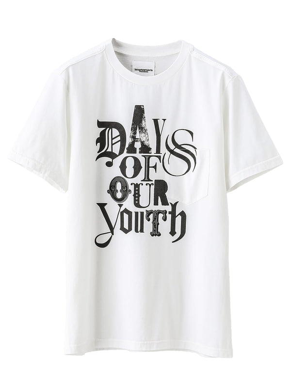 ショートスリーブTシャツ(days of our youth grey)