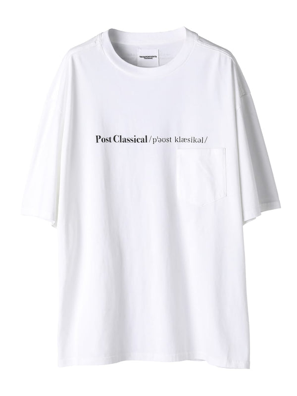 ポストクラシカルオーバーサイズドショートスリーブＴシャツ