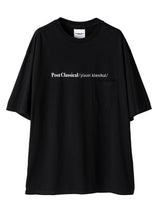 sc.0018AW25-black ポストクラシカルオーバーサイズドショート