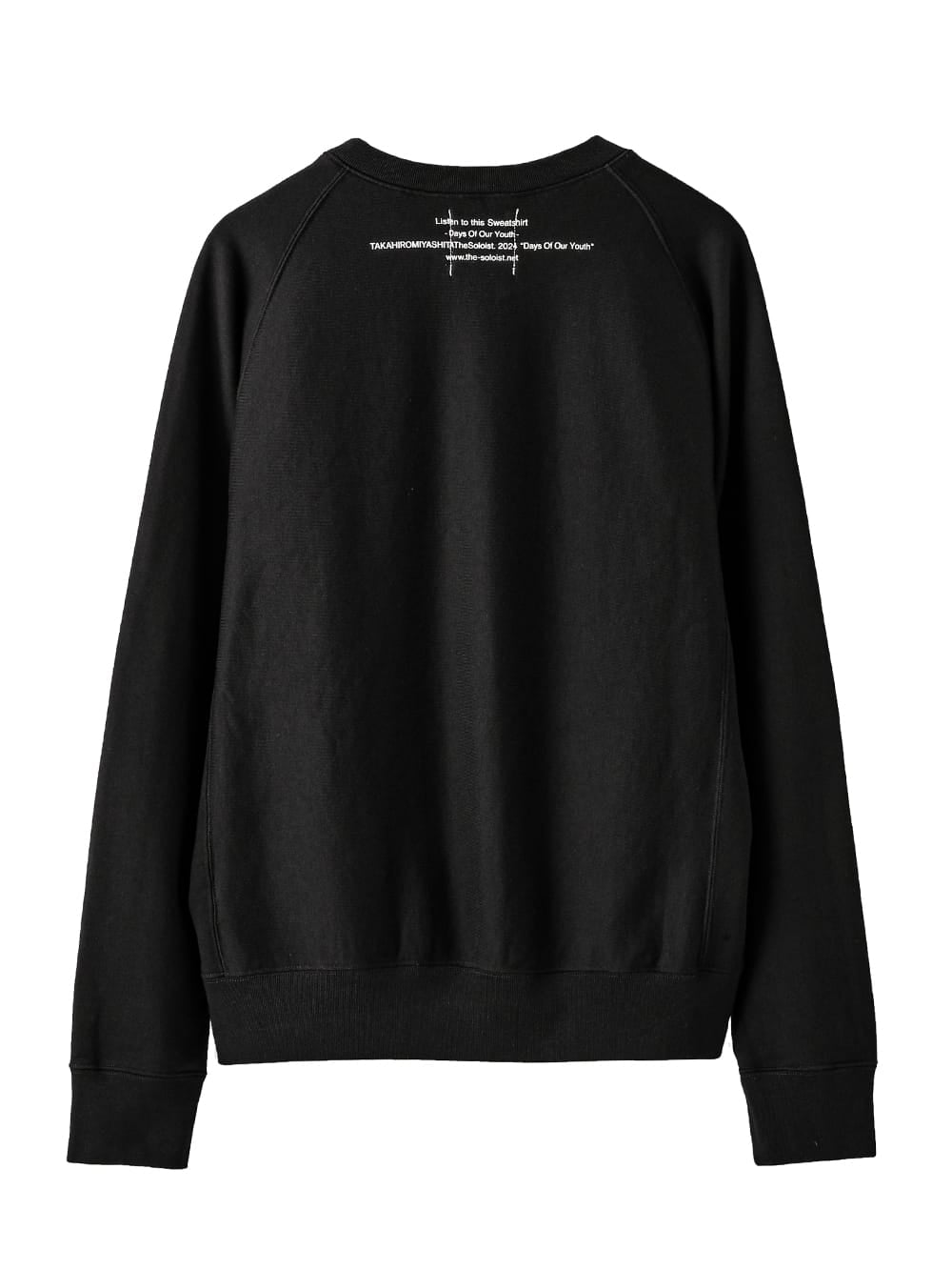 crew neck sweatshirt(days of our youth color)