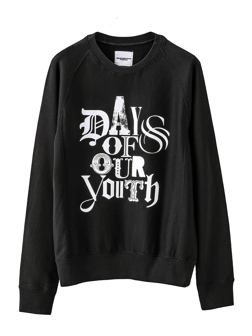 crew neck sweatshirt(days of our youth grey)