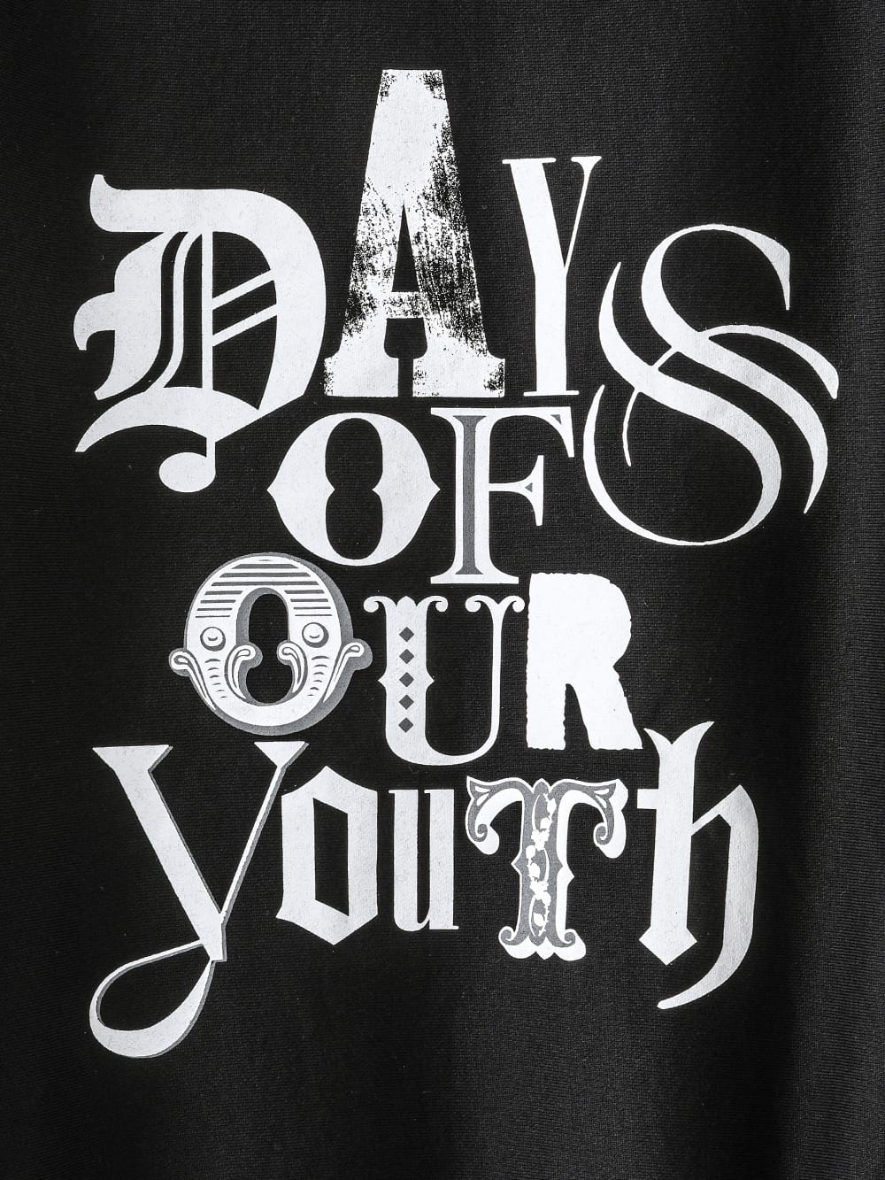 crew neck sweatshirt (days of our youth gray)