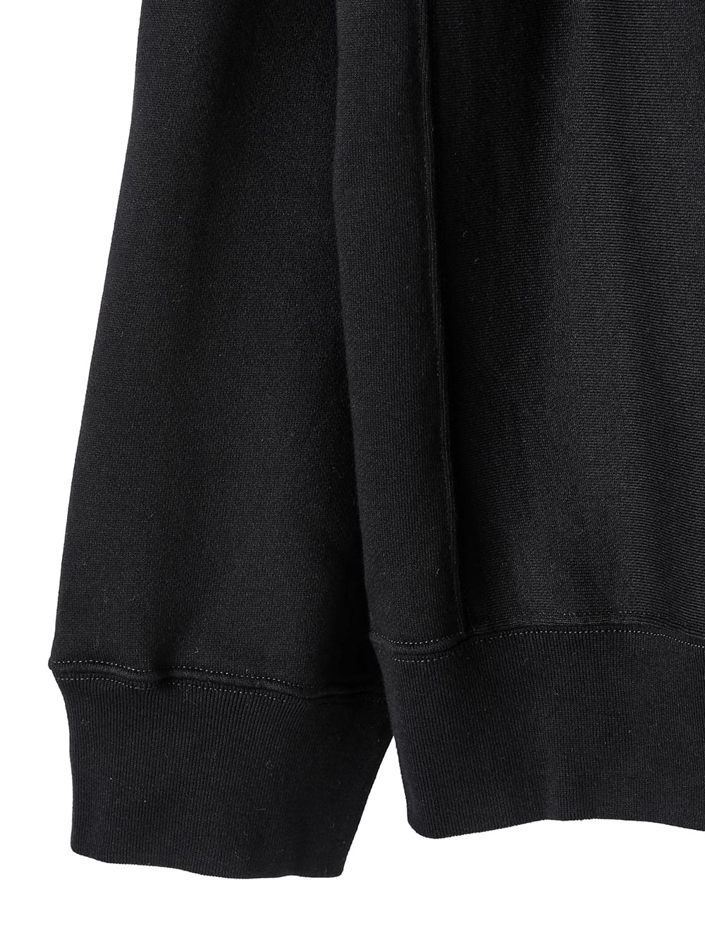 sc.0022AW25-black ポストクラシカルオーバーサイズドクルーネック