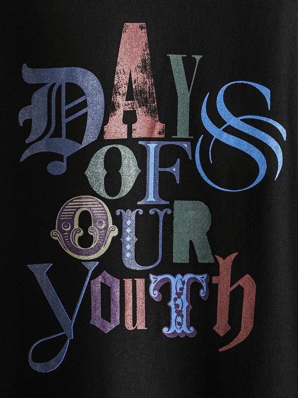 オーバーサイズドクルーネックスウェットシャツ(days of our youth color)