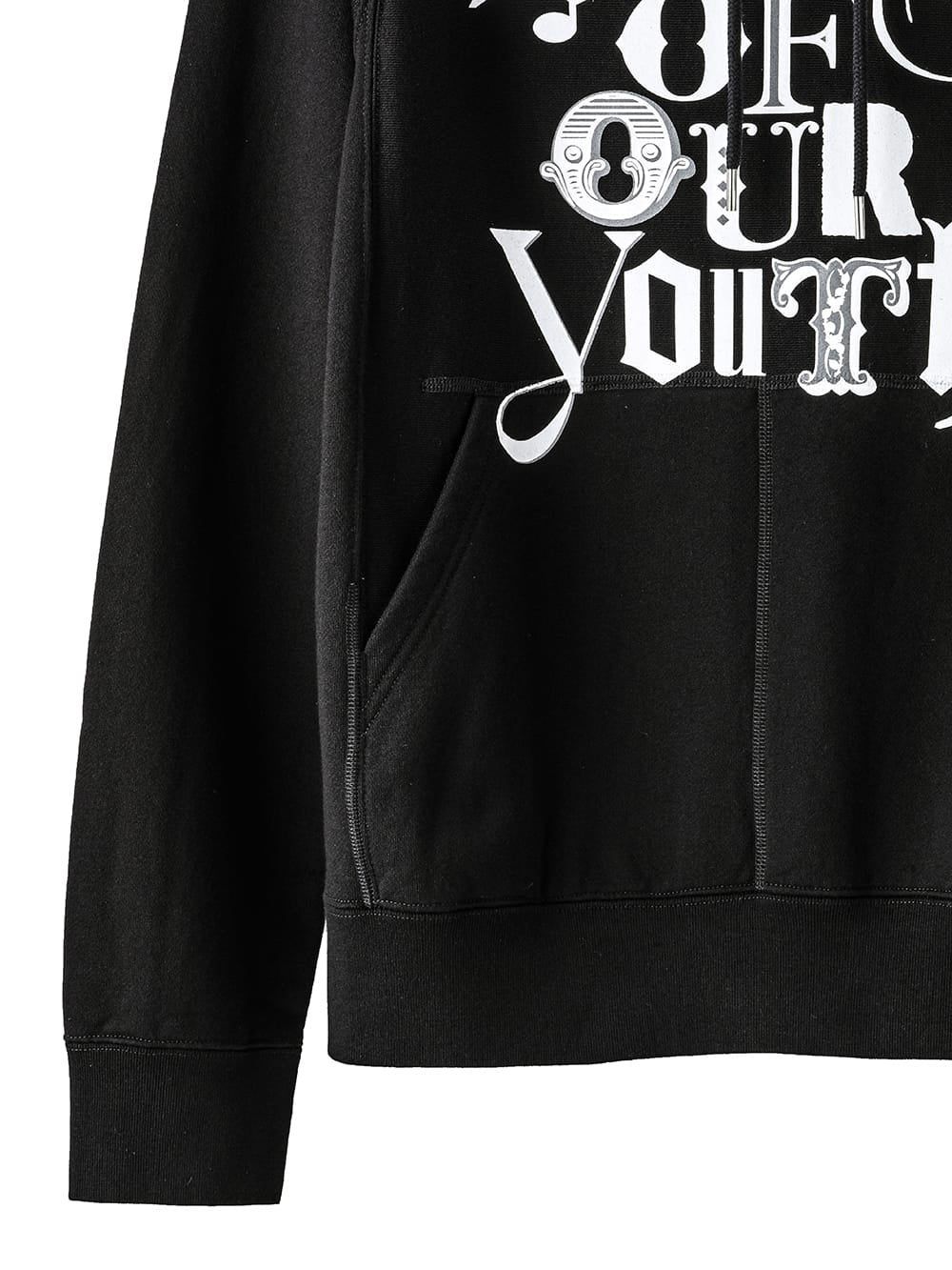 hoodie(days of our youth grey)